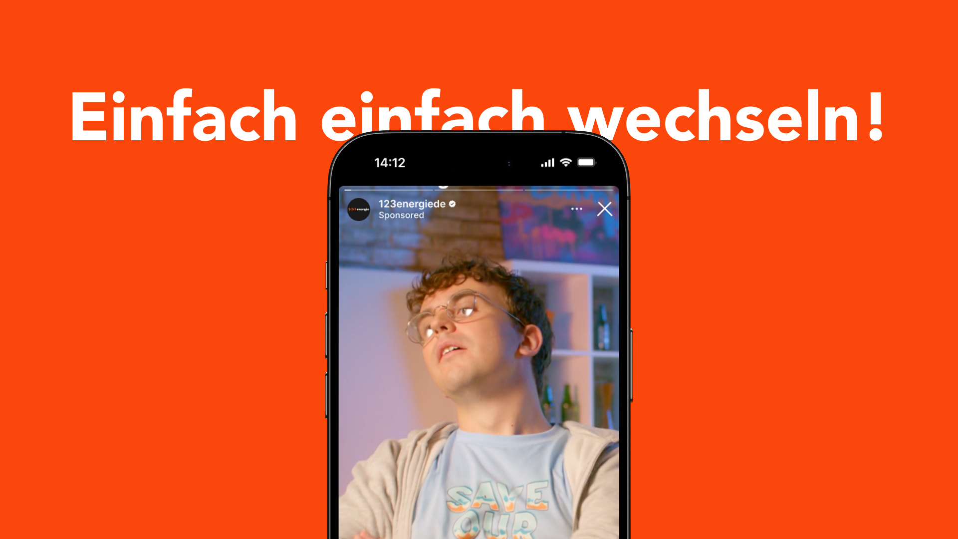 Ad Mockup Schriftzug